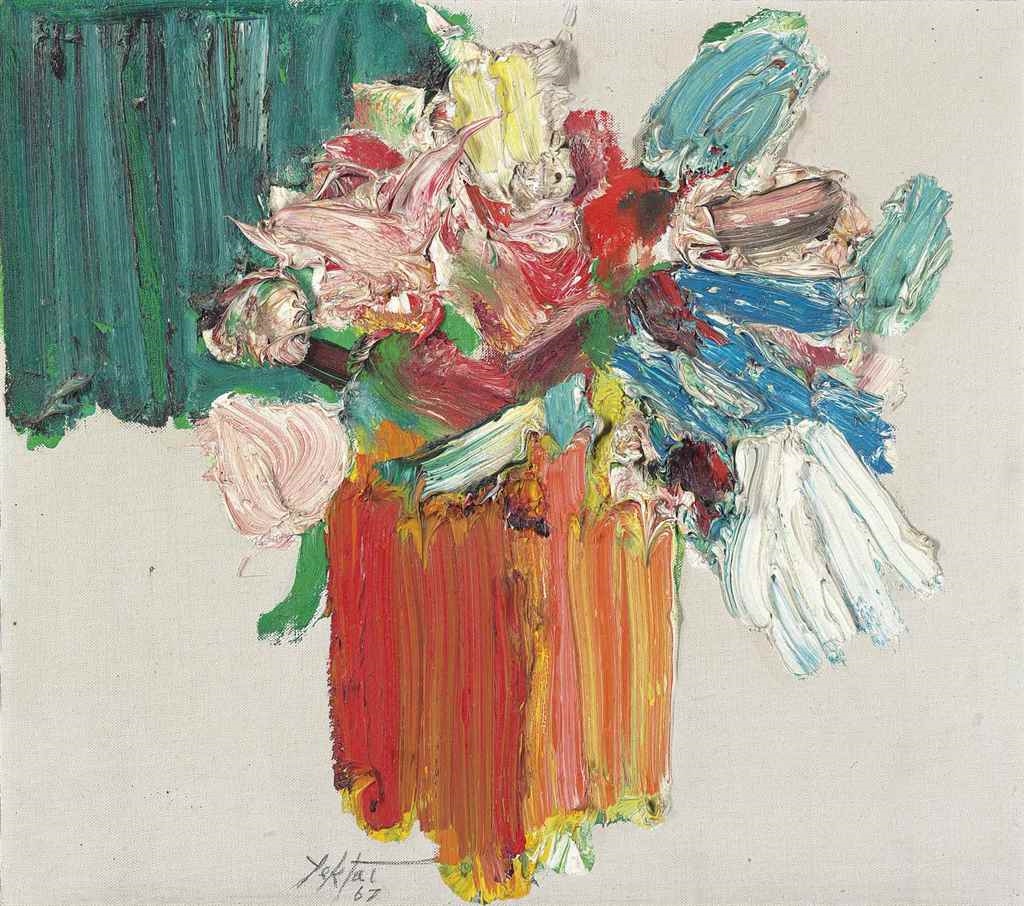 Artwork by Manoucher Yektai, Untitled, Made of oil on canvas