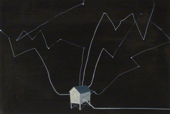 Donna Dennis: Studies for Little Tube House and the Night Sky - Mixed Greens
