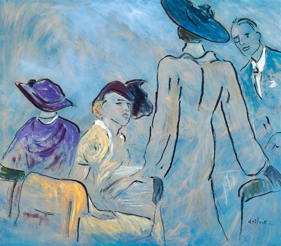 Elegant society by Henry Saint-Clair