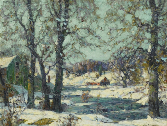 Winter, Woodstock by John Fabian Carlson, Circa 1930