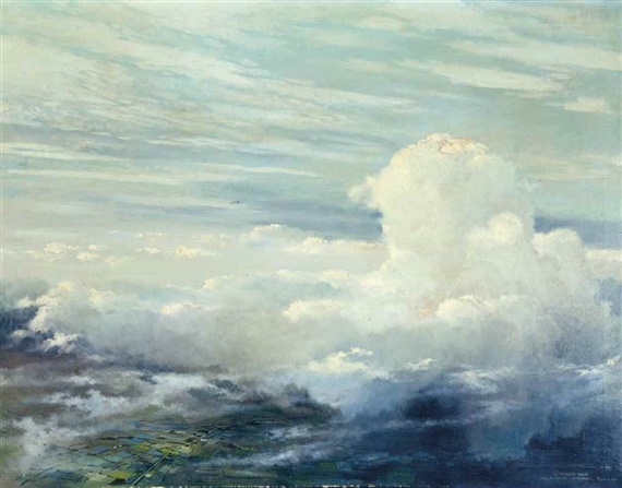 Storms End Cold Front Passing 8,000 ft by Eric Sloane