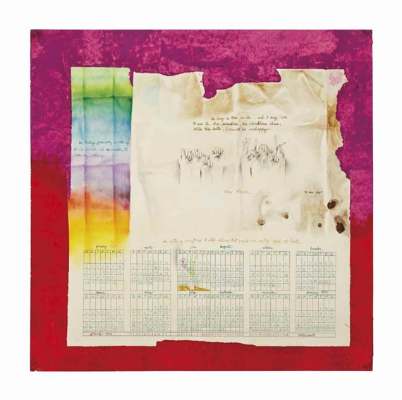 Anne Frank by Morris Broderson, 1969-1970