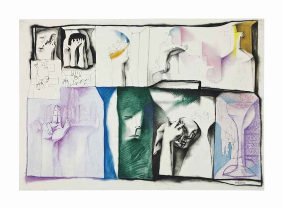 St. Peter's Rome Series by Morris Broderson, 1961