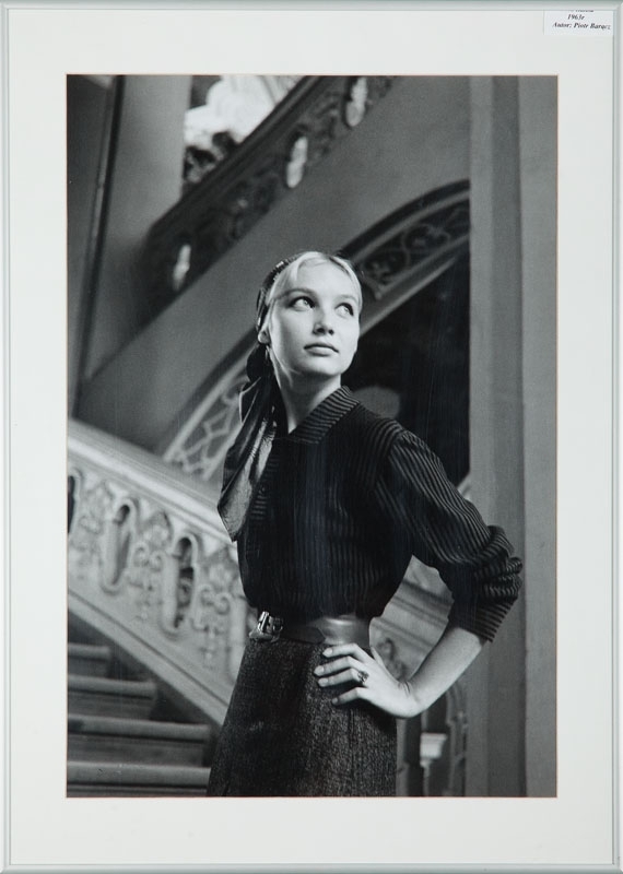 Artwork by Piotr Baracz, Pola Raksa, Made of black and white photography/photographic paper