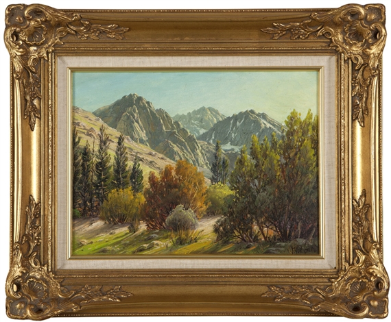 Glacier Lodge South Fork of Palisades Glacier by Paul Grimm, 1941