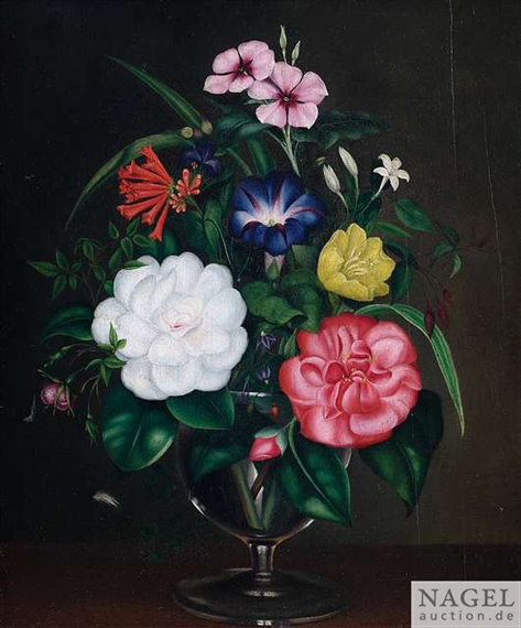 Still life of flowers - Lina von Löwenich