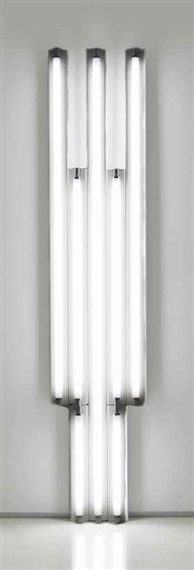 untitled (“monument” for V. Tatlin) by Dan Flavin, 1967