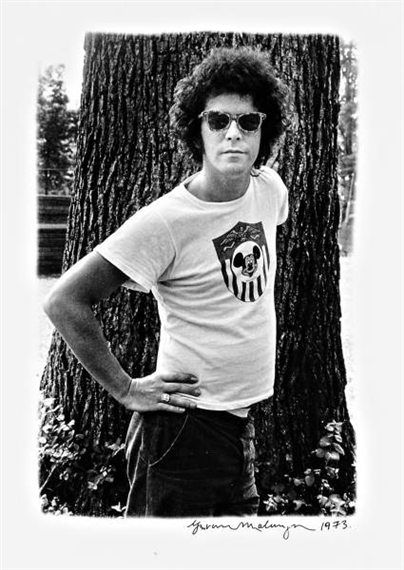 Portrait of Lou Reed by Gerard Malanga, 1973