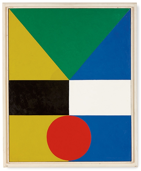Opposing by Frederick Hammersley, 1959