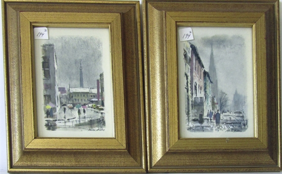 city scenes by Ralph Avery