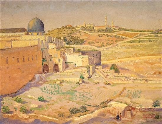 The Temple Mount by Jacob Eisenberg