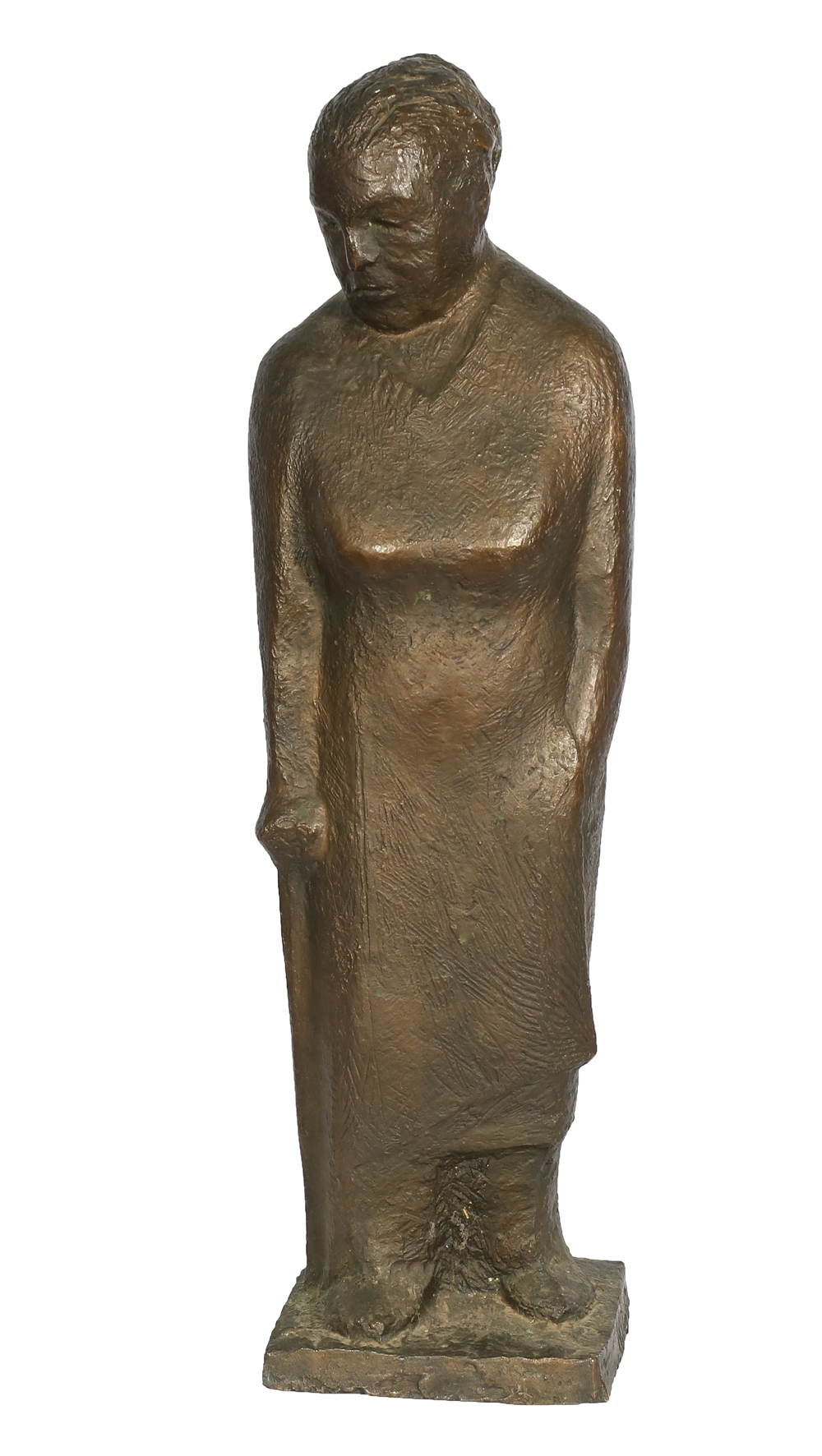 Artwork by W. Debiak, Gertrude Stein, Made of Bronze