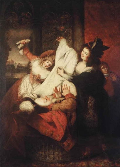 The Merry Wives of Windsor, Act III, Scene III by Matthew William Peters