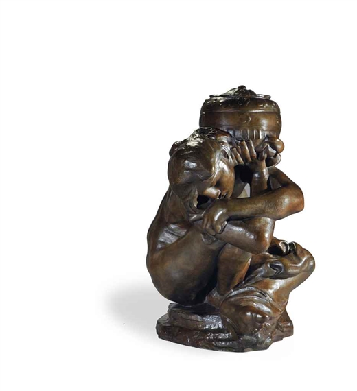 La Cariatide au vase by Auguste Rodin, Conceived circa 1881-1882, cast 2015