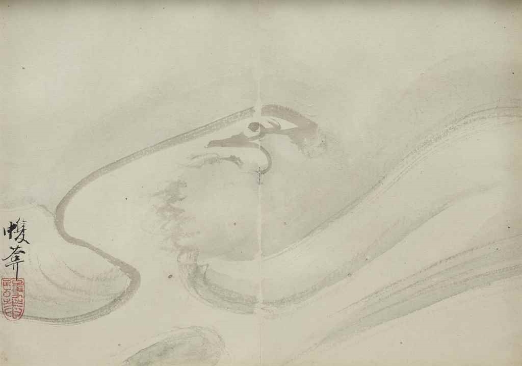 Japanese School, 19th Century | A JAPANESE INK PAINTING | MutualArt