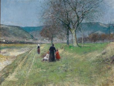 Frühlingsluft by Emil Strecker