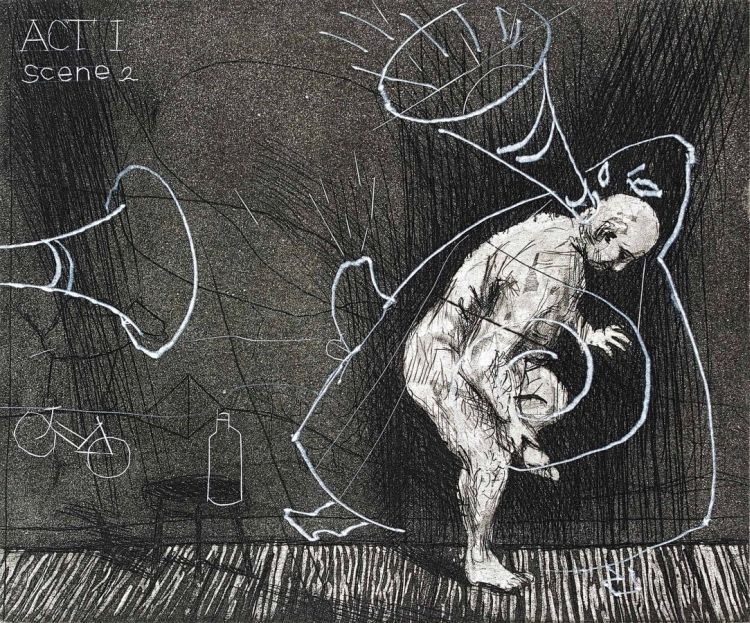 William Kentridge Ubu Tells the Truth, Act 1, Scene 2