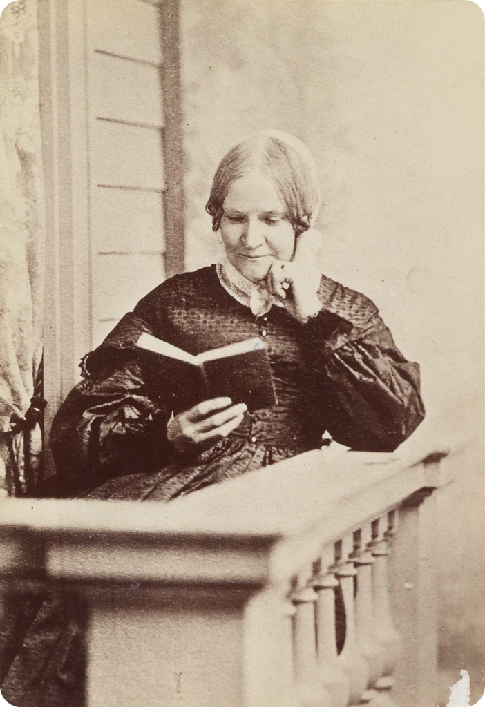 Artwork by Frederick Gutekunst, 2 Works: Lucretia Mott & Lydia Maria Childs, Made of Cabinet cards