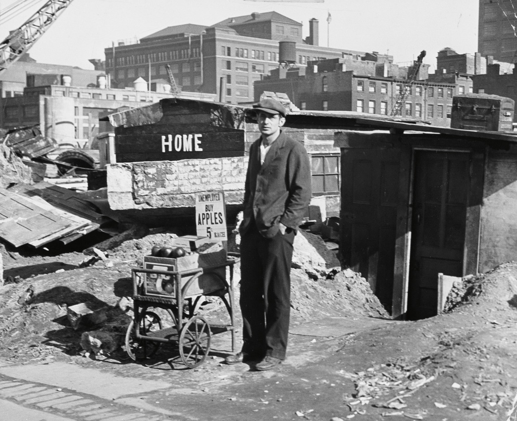 Unknown Group of 7 rare, Depressionera photographs from New York