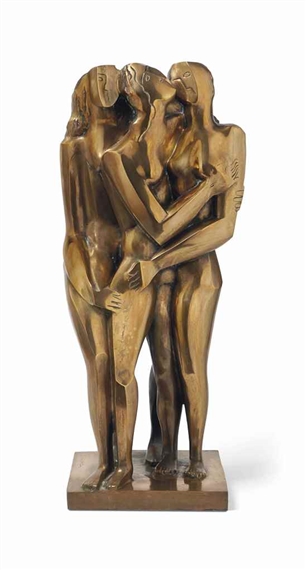 Le retour de la fille prodigue by Ossip Zadkine, 1964