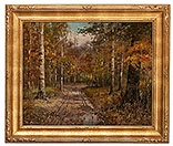 Wooded Landscape by John E. Bundy