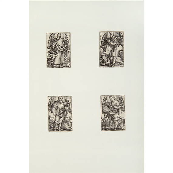 THE FOUR EVANGELISTS (BARTSCH; PAULI 57-60) by Hans Sebald Beham, 1541