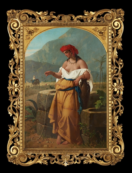 Arabian Water Carrier by Enrico Fanfani