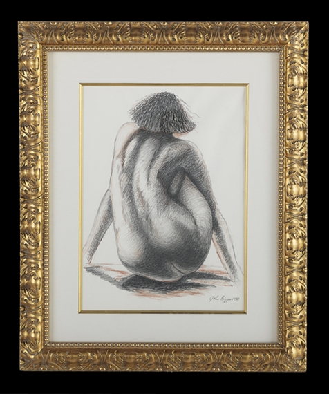 Untitled Nude by John Biggers, 1984
