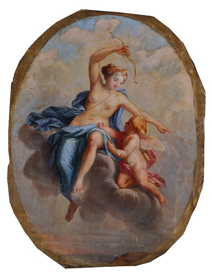 Cupid Disarmed by Jean-Antoine Watteau