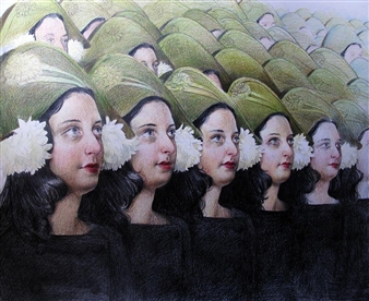 Kukula, Andrew Brandou, and More Exhibit Colored Pencil Art in “Your Pencilled Masses”