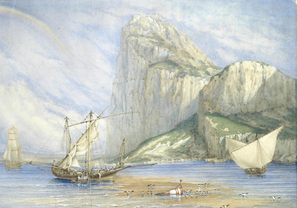 Artwork by Sophie Dunbar, Gibraltar, Made of Watercolour