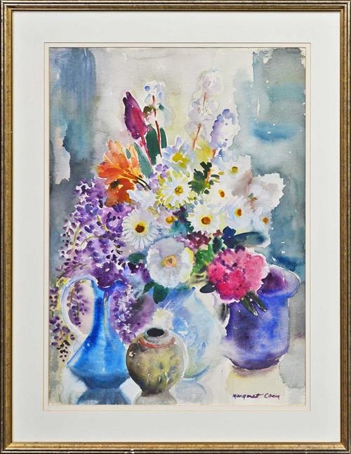 Artwork by Margaret Coen, Still Life, Made of Watercolour