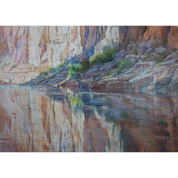 Canyon Reflections by Merrill Mahaffey, 1999