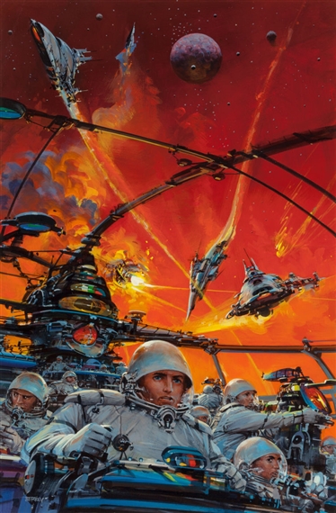 The Defenders, paperback cover by John Conrad Berkey, 1992