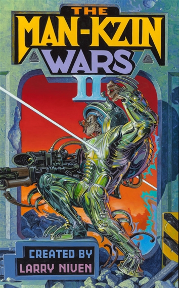 The Man-Kzin Wars II, paperback cover
