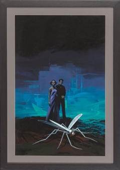 The New Atlantis, paperback cover - Lou Feck