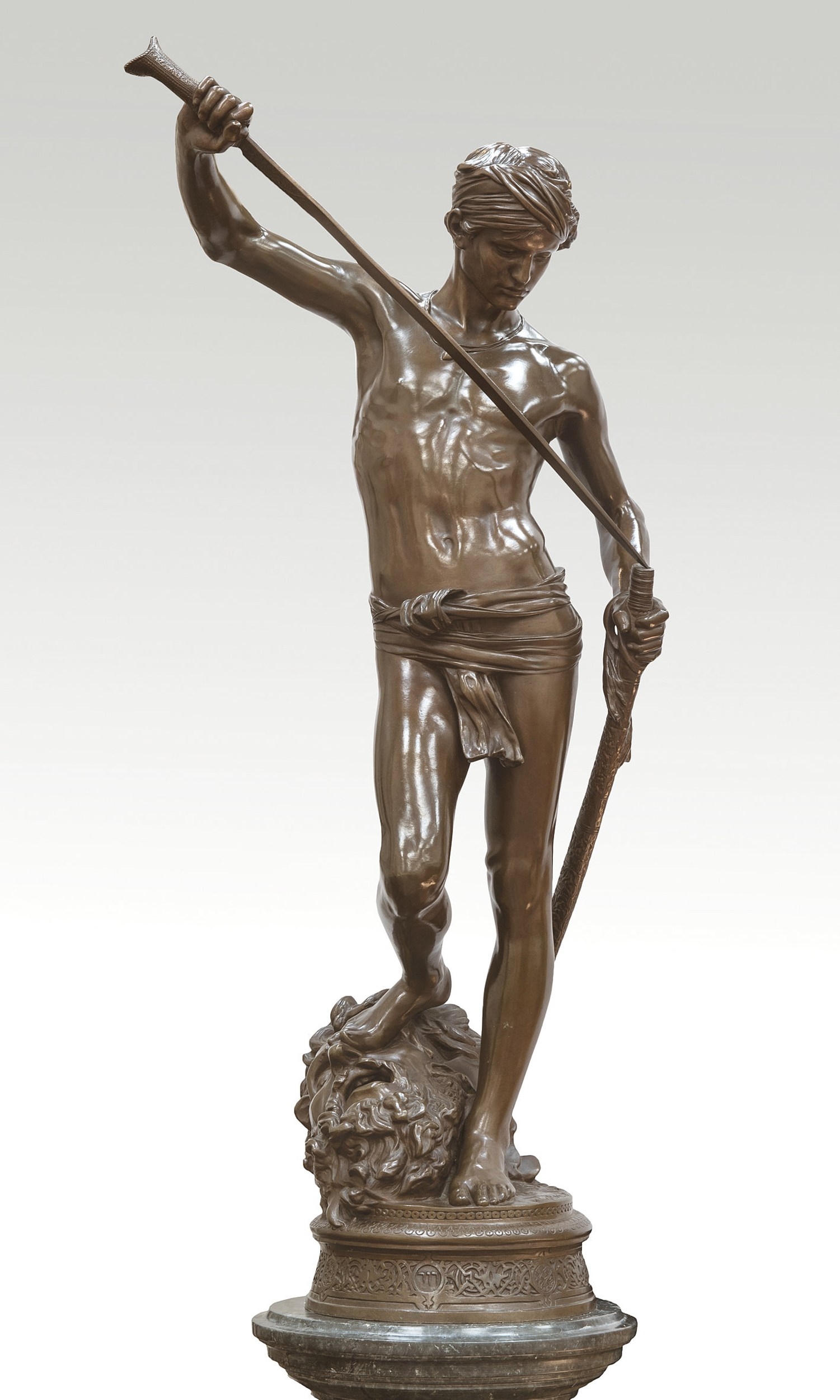Marius-Jean-Antonin Mercié | David Vainqueur | MutualArt