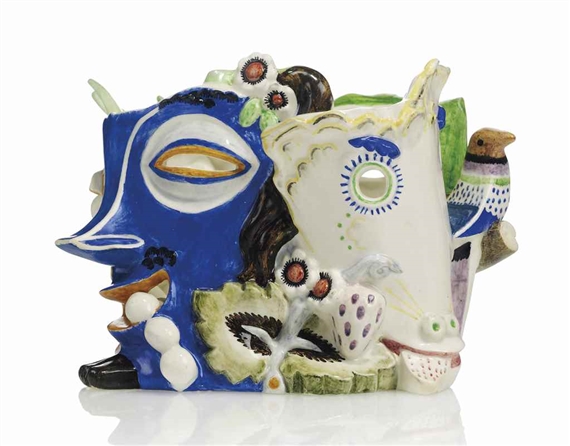 A 'MASCHERE' VASE by Mario Sturani, 1929