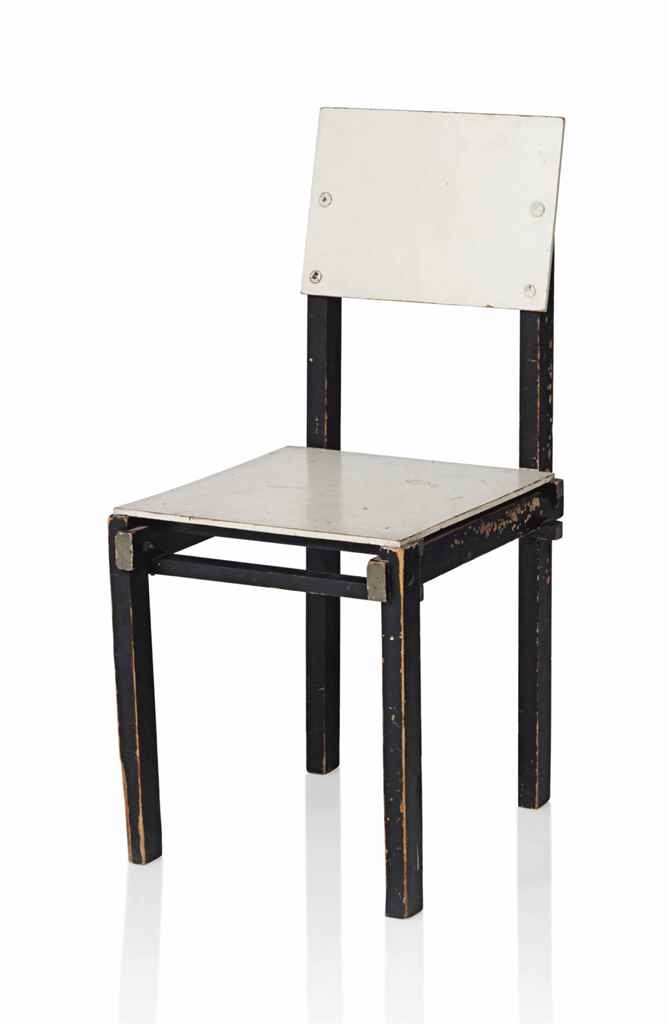 Gerrit Rietveld | A 'MILITARY' CHAIR (1923 - 1925) | MutualArt