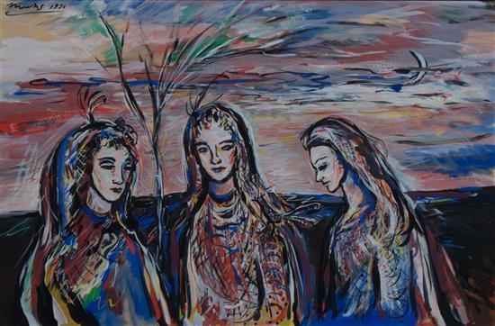 Faith, Hope, and Charity - Frederick Muhs