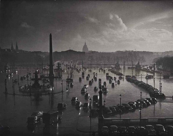 Place de la Concorde, Paris vers by Gordon Parks, 1950