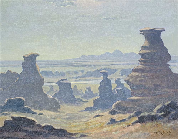 Moonlight Night by Roland Gissing, 1961