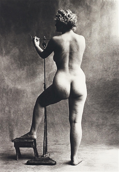 Sculptor's Model, Paris by Irving Penn, 1950, printed 1967