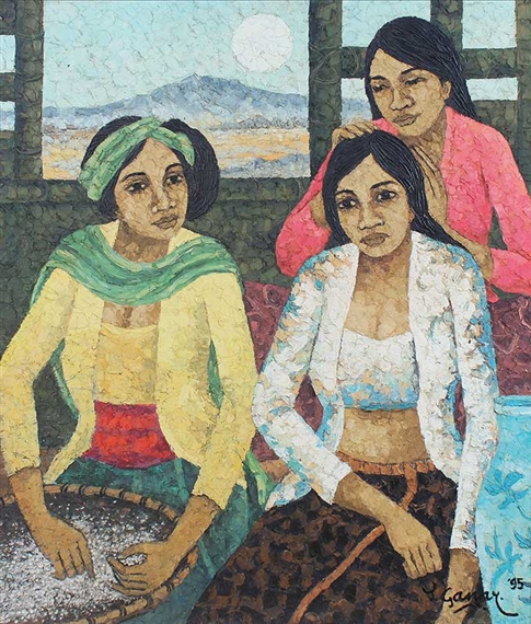 Tatang Ganar | Tiga Gadis (1995) | MutualArt