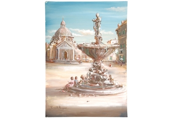 Dome Basilica with column - Riccardo Magni