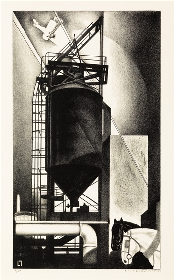 Tanks #1 by Louis Lozowick, 1929