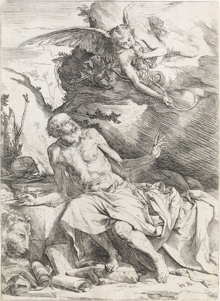 Jusepe de Ribera | Saint Jerome Hearing the Trumpet of the Last ...