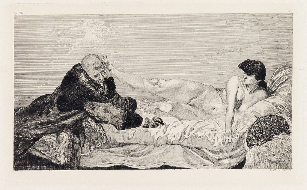 Ein Leben by Max Klinger, 1889