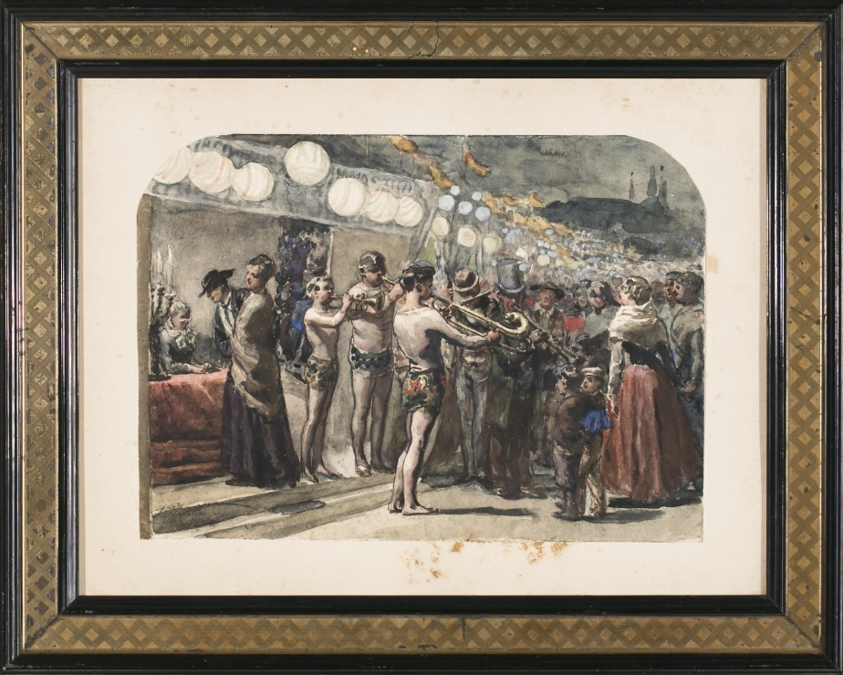 Joan Planella Rodríguez | Street Musicians (1878) | MutualArt