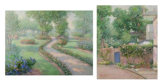 2 Works: Untitled - Vivian Hollan Swain